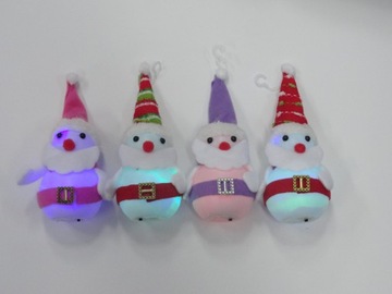 СНЕГОВИК - СВЕТЯЩИЙСЯ НОВОГОДНИЙ УКРАШЕНИЕ СВЕТОДИОДНАЯ (М) ЛЕНТА