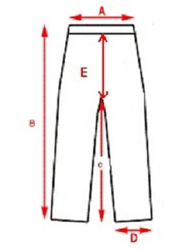 Cubus spodnie damskie 3/4 pas 72-82 cm