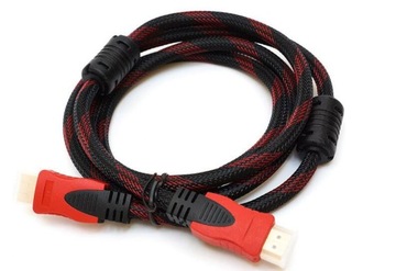 КАБЕЛЬ HDMI HDMI 10 м МЕДНАЯ ОПЛЕТКА ПРЕМИУМ