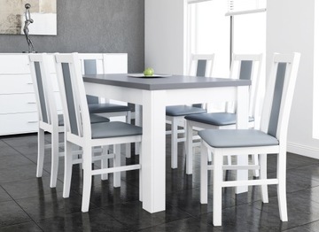фото ориг. №2, Beautiful complete white chairs+ distribution stand, furniture for you