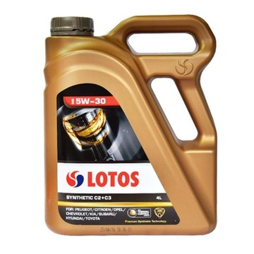 OLEJ 5W-30 SYNTETYCZNY LOTOS 4L