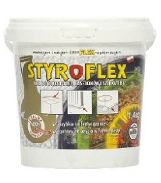 фото ориг. №1, Styroflex glue for polystyrene 1, 4kg flex. 104