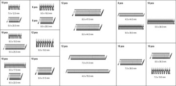 НАБОР ПРУЖИН ПРУЖИНЫ 200 шт. ЯТО YT-06875