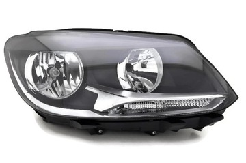 VW TOURAN CADDY 2010- REFLEKTOR PRAWY DEPO H7H15 ^