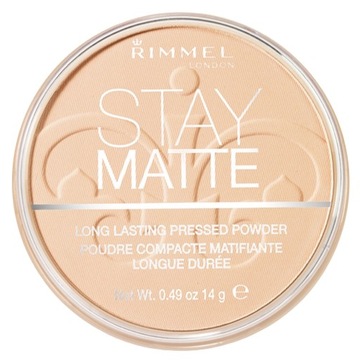 Rimmel Stay Matte Puder Matujący 001 Transparentny