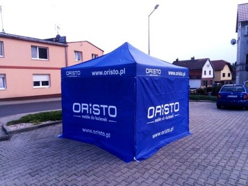 Namiot handlowy 3x4,5 reklamowy NADRUK PLINTH