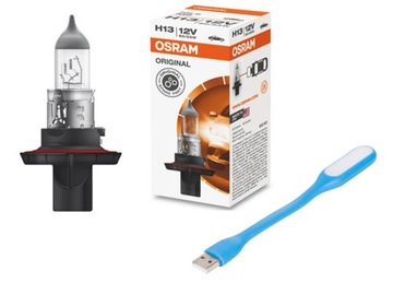 Osram H13 60/55W Original Line + Lampka USB