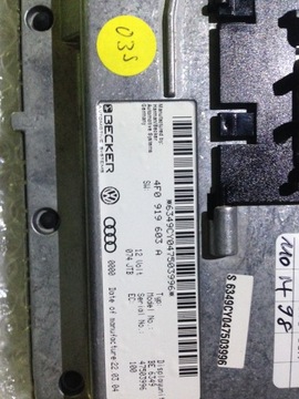 AUDI A6 C6 Q7 4L 2G MONITOR EKRAN KOLOR 4F0919603A