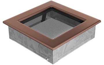 фото ориг. №9, Lattice ventilation galvanized grilles 17x17 centimeters copper