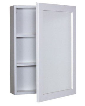 Szafka łazienkowa wisząca 70x50 z lustrem POŁYSK