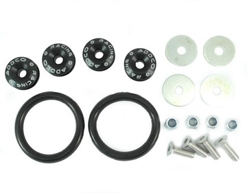 ZAPINKI ZDERZAKA - GUMKI - EPMAN - CZARNE