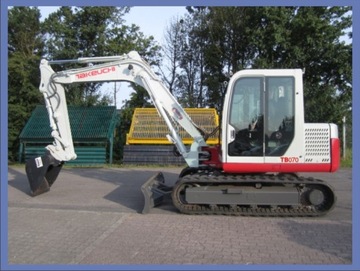 НАКЛЕЙКИ НАКЛЕЙКИ - TAKEUCHI TB070 + пиктограммы