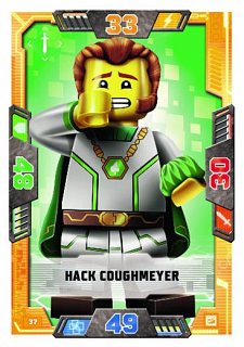 karta nr 37 Hack Coughmeyer lego nexo knights 2