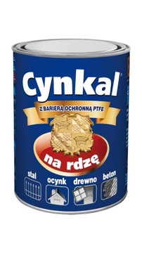 CYNKAL GRUNTOEMALIA NA RDZE 0,7L ANTRACYT RAL 7016