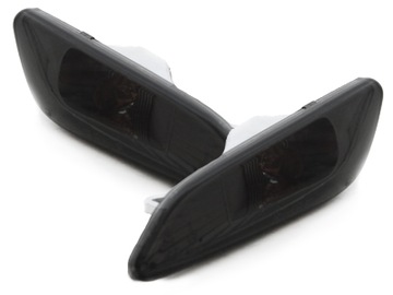 ALFA ROMEO 147, 156 боковые направления ПРОЗРАЧНЫЙ ЧЕРНЫЙ