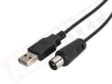 ТОНКАЯ АНТЕННА DVB-T С ПИТАНИЕМ ОТ USB-ПОРТА ANT0307 5 В