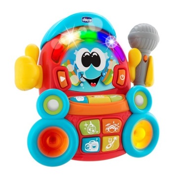 CHICCO Певица SONGY Караоке музыкальный микрофон ИГРАЕТ