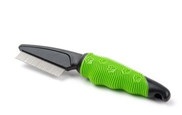Gęsty GRZEBIEŃ filcak OBROTOWY dla Psa Kota 22cm !