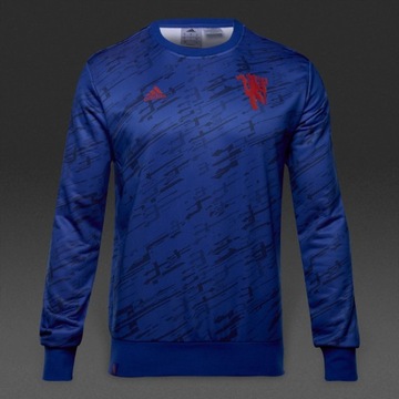 БРЮКИ ADIDAS MANCHESTER UNITED COLLEGIATE ROYAL CREWNECE