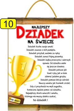 DYPLOM prezent na DZIEŃ BABCI DZIADKA dla babci