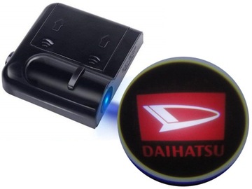 ŚWIATŁA LED POWITALNE LOGO DAIHATSU BEZPRZEWODOWE