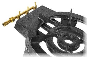 ГАЗОВАЯ ТАБУРКА С 3 ЧУГУННЫМИ ГОРЕЛКАМИ ТУРИСТИЧЕСКАЯ ПЛИТА 9,8 кВт