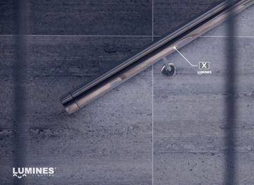 PROFIL ALUMINIOWY X ANODOWANY 2M DO TAŚM LED