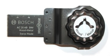 BOSCH zestaw 7+1 brzeszczotów STARLOCK drewno GOP