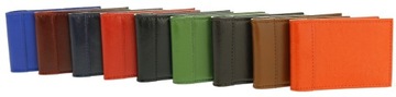 etui na karty dokumenty skórzane 100% KOLORY SKÓRA