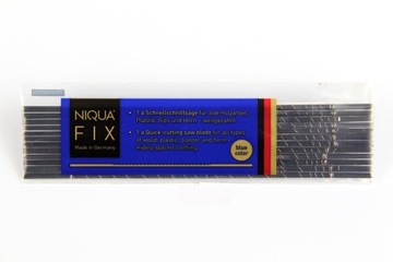 Brzeszczoty włosowe Niqua Fix Blue N10, 160 mm