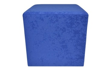 Pufa kwadratowa 35X35 kostka KOLOR CHABROWY 14