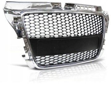 Grill Atrapa AUDI A3 8P 08-12 RS-TYPE CHROME