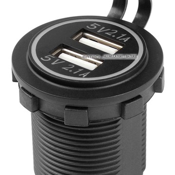 АВТОМОБИЛЬНОЕ ЗАРЯДНОЕ УСТРОЙСТВО USB 5V 4.2A 12V КРАСНОЕ