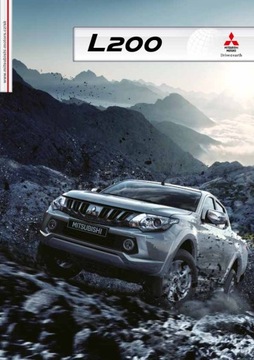 Mitsubishi L200 prospekt 2017 Czechy