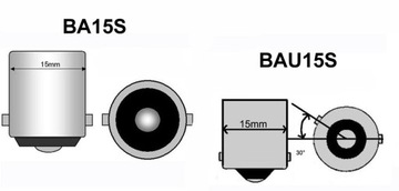 LED BAU15S 12V 1300lm CANBUS PY21W 7057