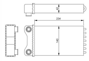 ОТОПЛИТЕЛЬ AUDI A4 B6 04-07