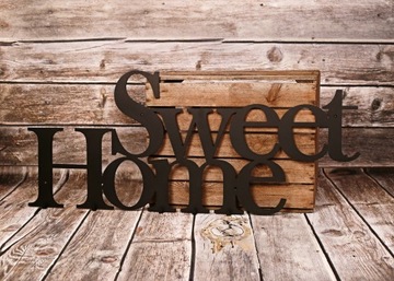 Metalowy wieszak na ubrania XL SWEET HOME czarny