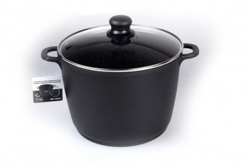 GARNEK Z POKRYWĄ wok 24 cm. 6,5l. 2-3/ 4644