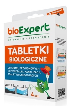 TABLETKI BIOLOGICZNE bioExpert 4 szt NAJNOWSZE