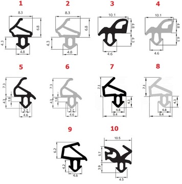 фото ориг. №6, Gasket window gaskets window for the window windows veka stomil s - 1126 stomil