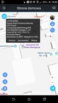 ПРИЛОЖЕНИЕ GPS LOCALIZER FUEL CUT ПОЛЬША СКУТЕР ВЕЛОСИПЕД АВТО