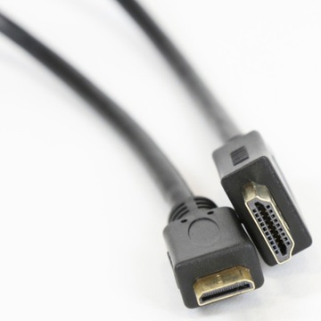 Kabel HDMI Type A (Standard) HDMI Type C (Mini) Czarny OCHB45M 5m