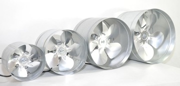 фото ориг. №3, Вентилятор канал промислове стальний d-150 мм