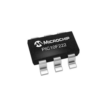 Mikrokontroler Microchip PIC10F222T-I/OT.