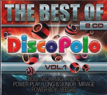 THE BEST OF DISCO POLO vol.1 Andre Mig Mirage 2CD