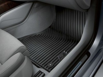 КОВРИКИ РЕЗИНОВЫЕ ПЕРЕДНИЕ + ЗАДНИЕ AUDI A6 C7 ОРИГИНАЛ