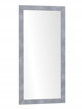 NOWOCZESNE lustro w ramie BETON 140x80 LOFT