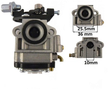 фото ориг. №4, Carburetor braid gasoline trimmer 10mm original