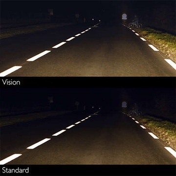 Лампы Philips W16W Vision + на 30 % больше света