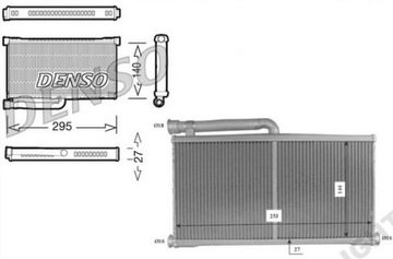 NAGRZEWNICA 4F0820031C AUDI A6 (4F2,C6) A6(4F5,C6)